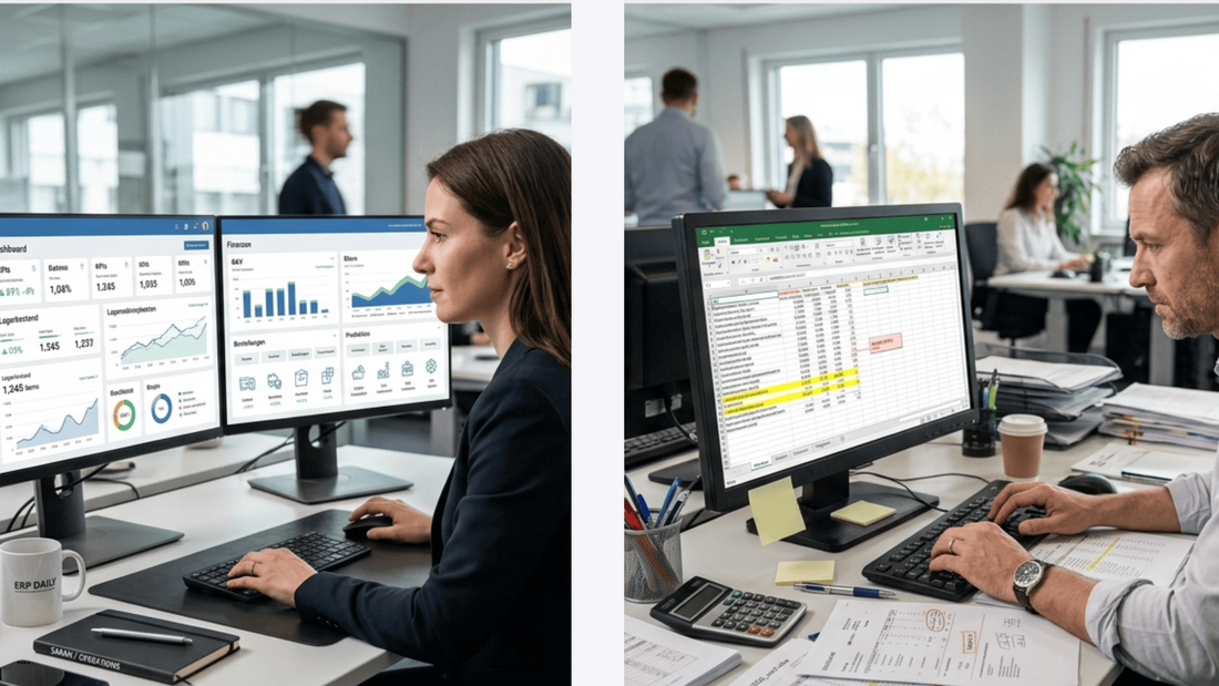 ERP vs. Excel im Praxis-Check