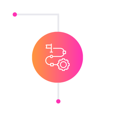 Icon Prozessschritt drei